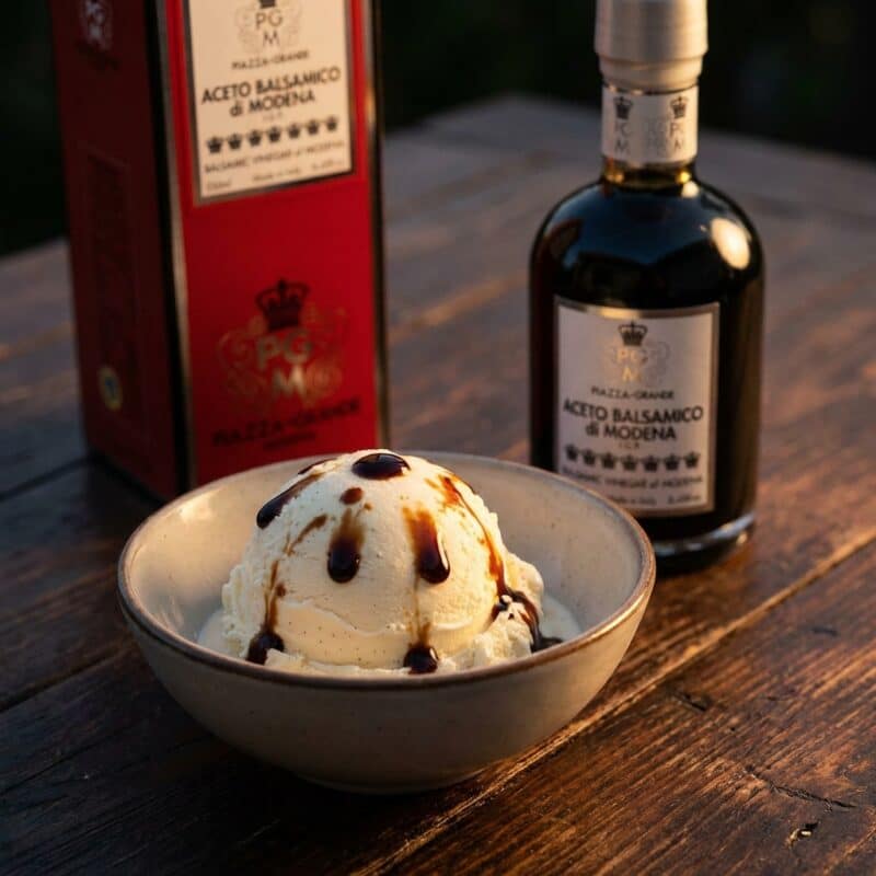 IJs met Piazza Grande Balsamico 7 kronen 15 jaar