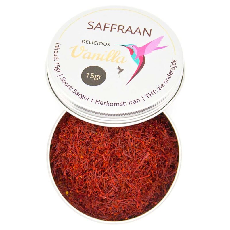 saffraan draden sargol 15 gram inhoud