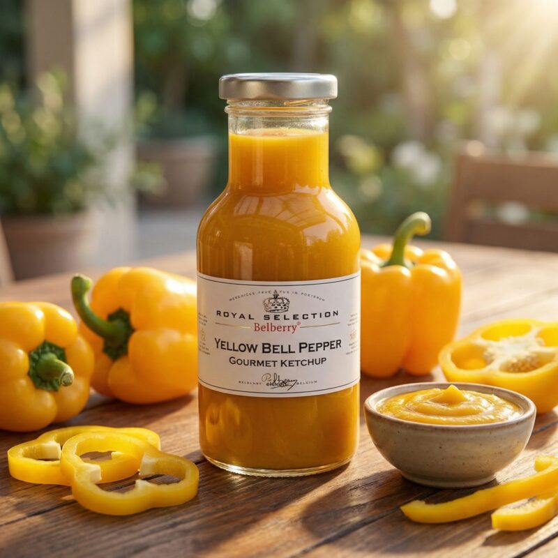 Belberry Yellow Bell Pepper Gourmet Ketchup