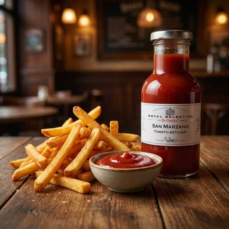 Friet met Tomaten Ketchup