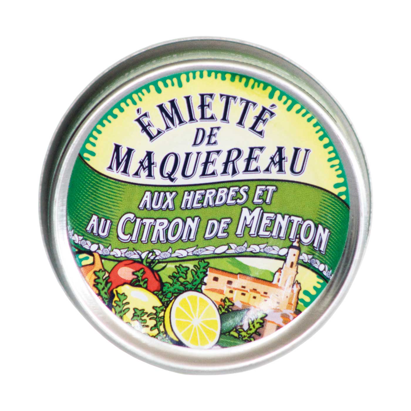Emietté van Makreel met kruiden en Menton Citroen