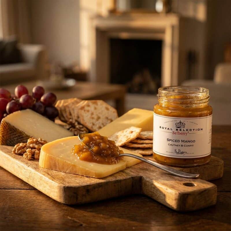 Kaas met Mango Chutney
