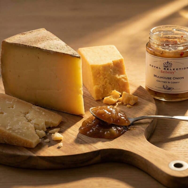 Kaas met Uienchutney