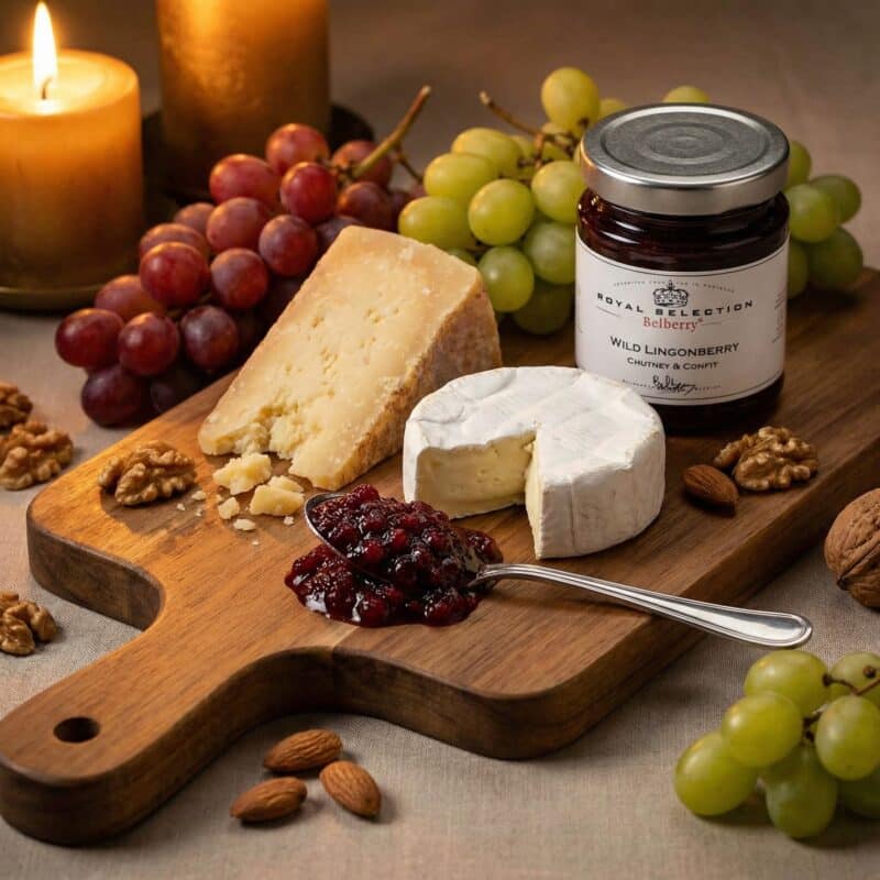 Kaasplank met Wilde Veenbessen Chutney