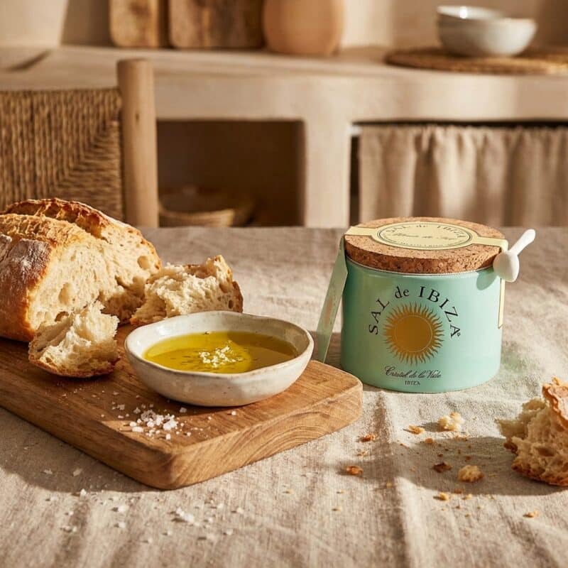 Sal de Ibiza Fleur de Sel Met Brood