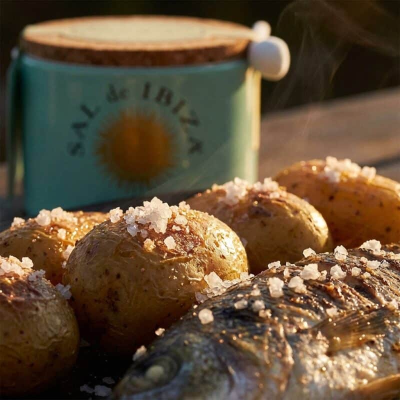 Sal de Ibiza Fleur de Sel met Aardappelen