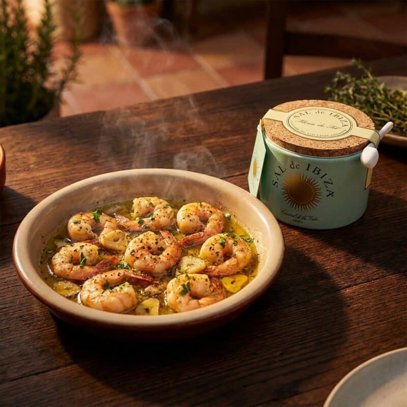 Sal de Ibiza Fleur de Sel met Garnalen