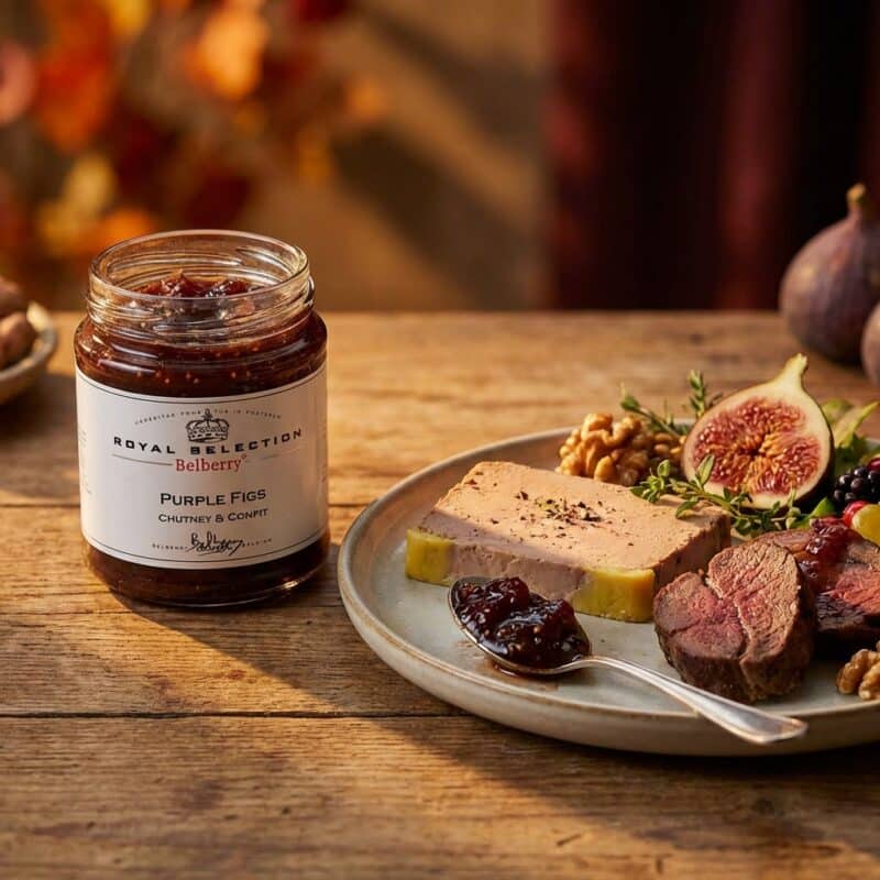 Vlees met Vijgenchutney