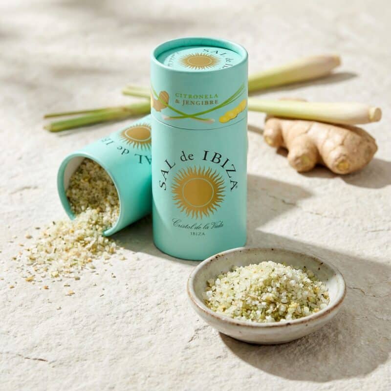 Zeezout met Citroengras en Gember