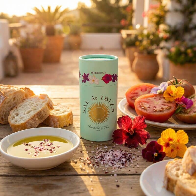 Zeezout met Hibiscus