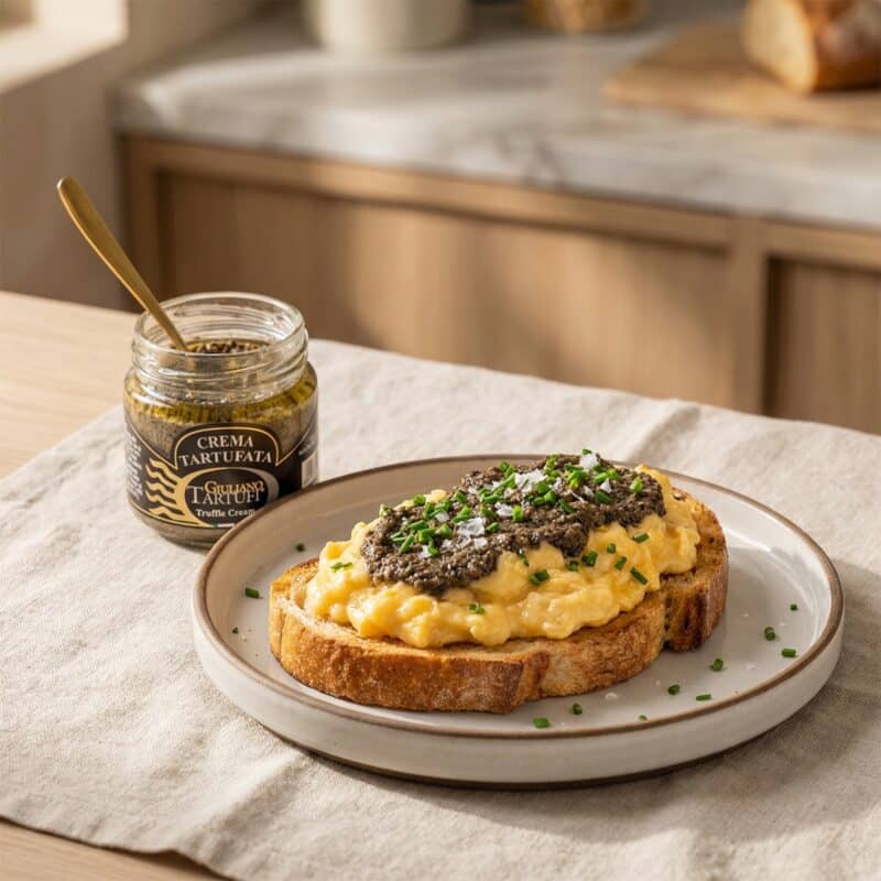 Broodje ei met Truffelcreme