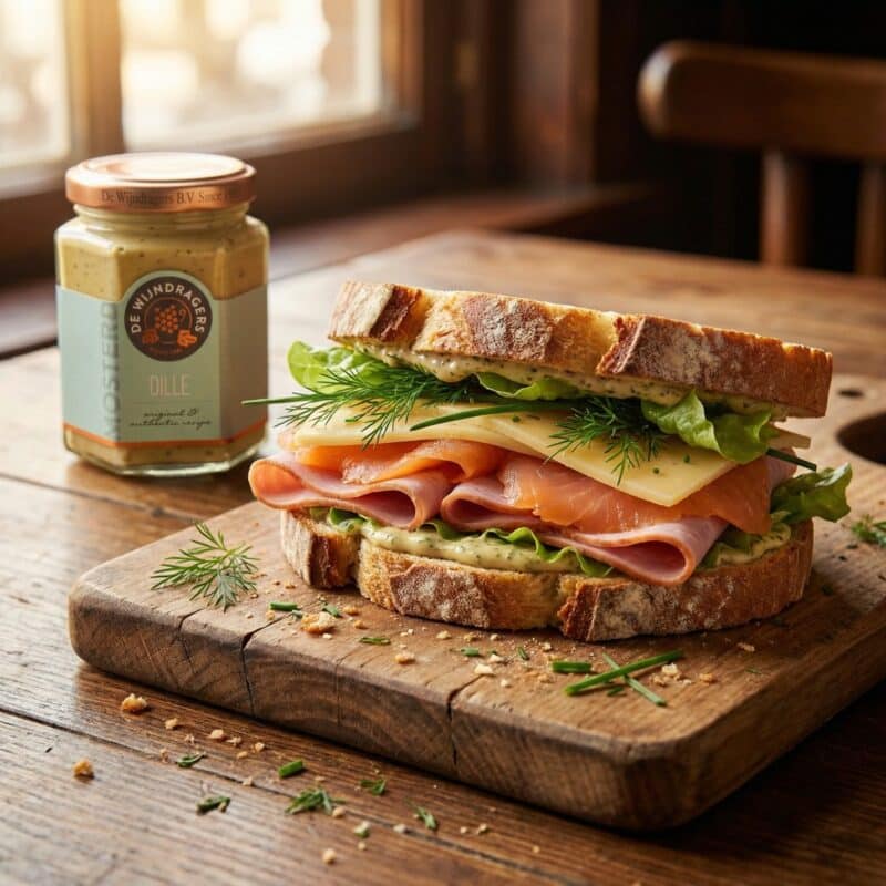 Broodje met Dille Mosterd