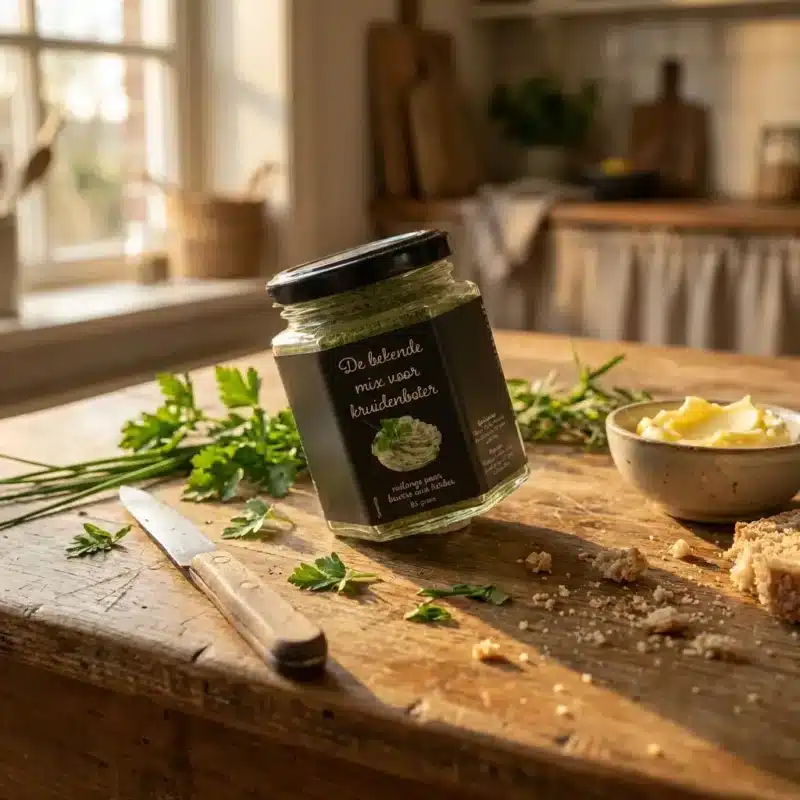 Kruidenbotermix in pot