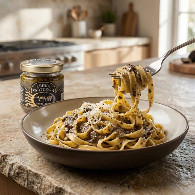 Pasta met Truffelcreme