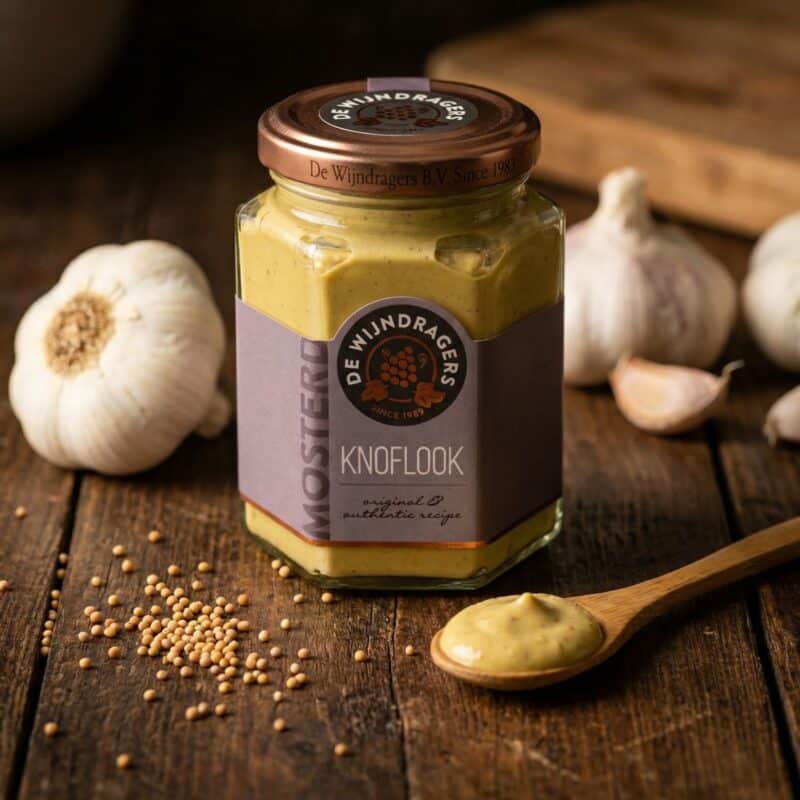Wijndragers Knoflookmosterd