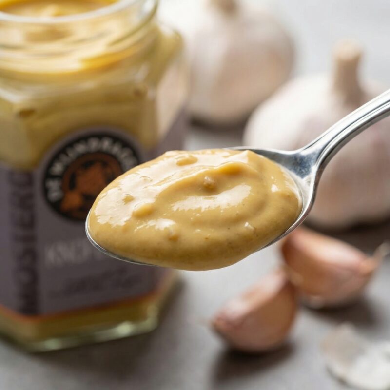 Zachte Knoflookmosterd