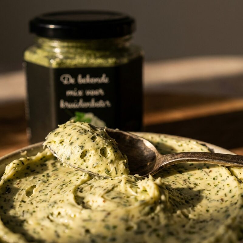 recept kruidenboter met kruidenbotermix voets