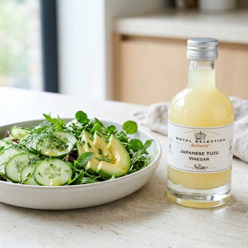 Frisse Salade met Japanse Yuzu Azijn