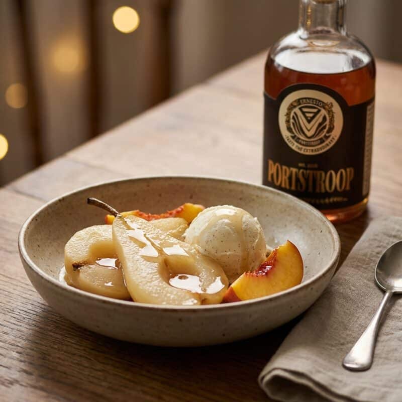 Witte Portstroop met Fruit