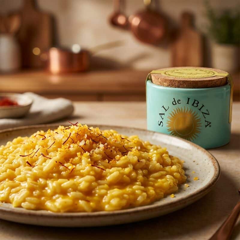 Rijst met Fleur de Sel Saffraan