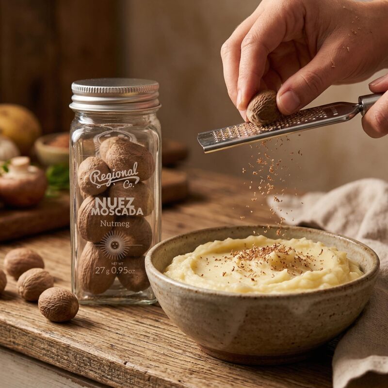 Aardappelpurree met Nootmuskaat