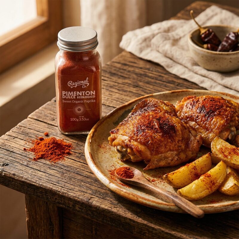 Gegrilde kip met Zoete Paprikapoeder