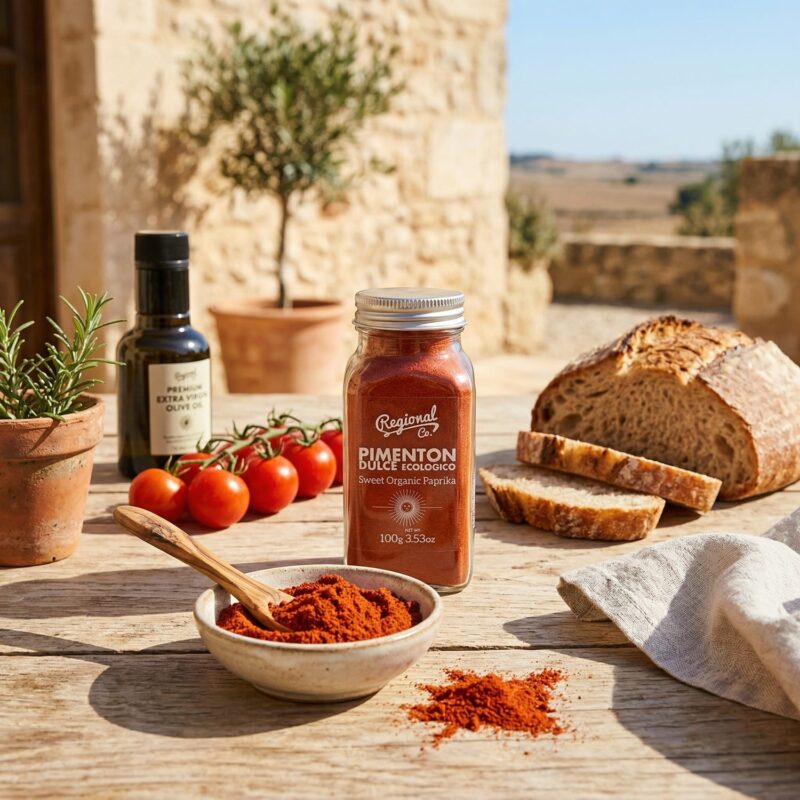 Mediteraanse Lunch met Zoete Paprikapoeder