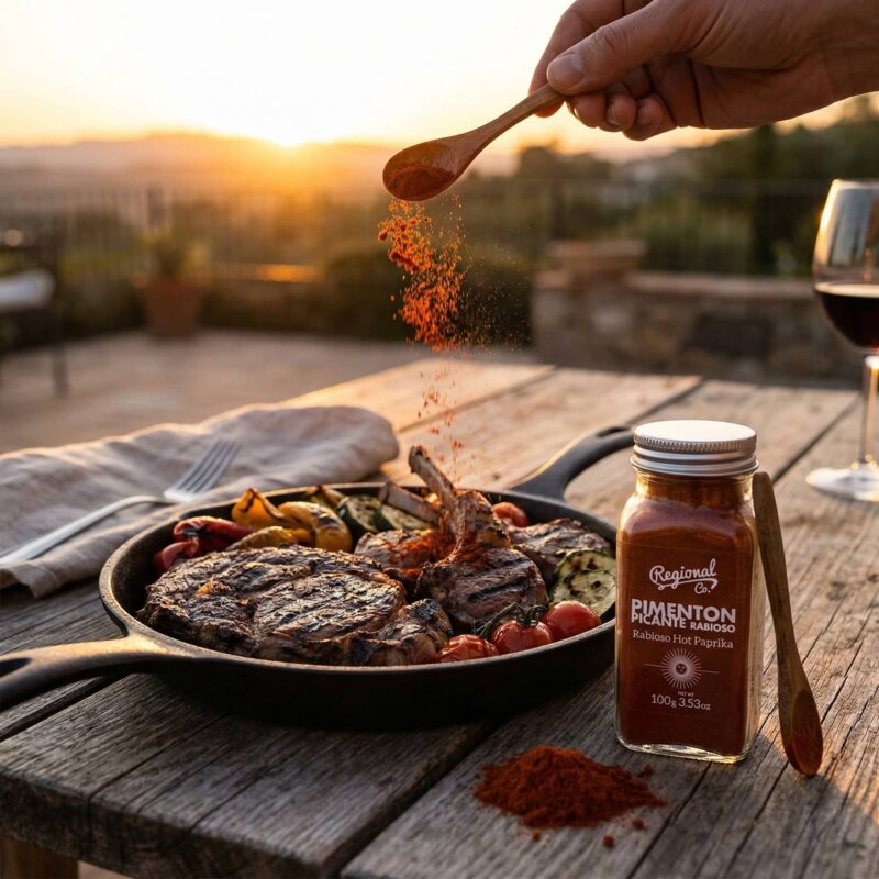 Mediteraanse keuken met Pittige Paprika Poeder