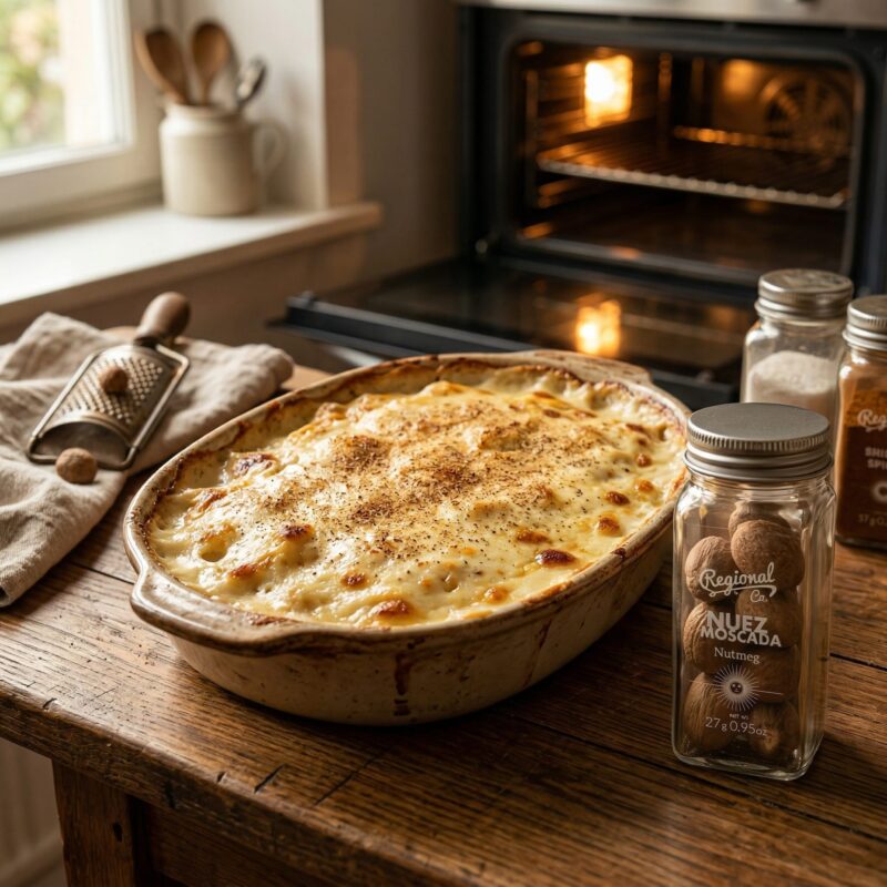 Ovenschotel met Nootmuskaat