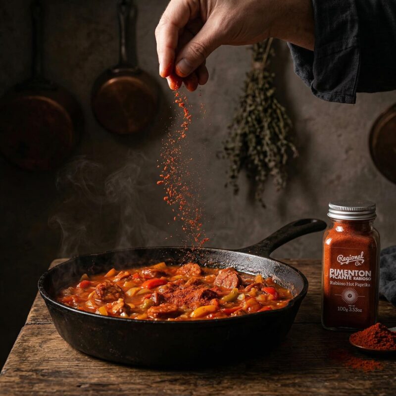 Stoofgerecht met Pittige Paprika Poeder