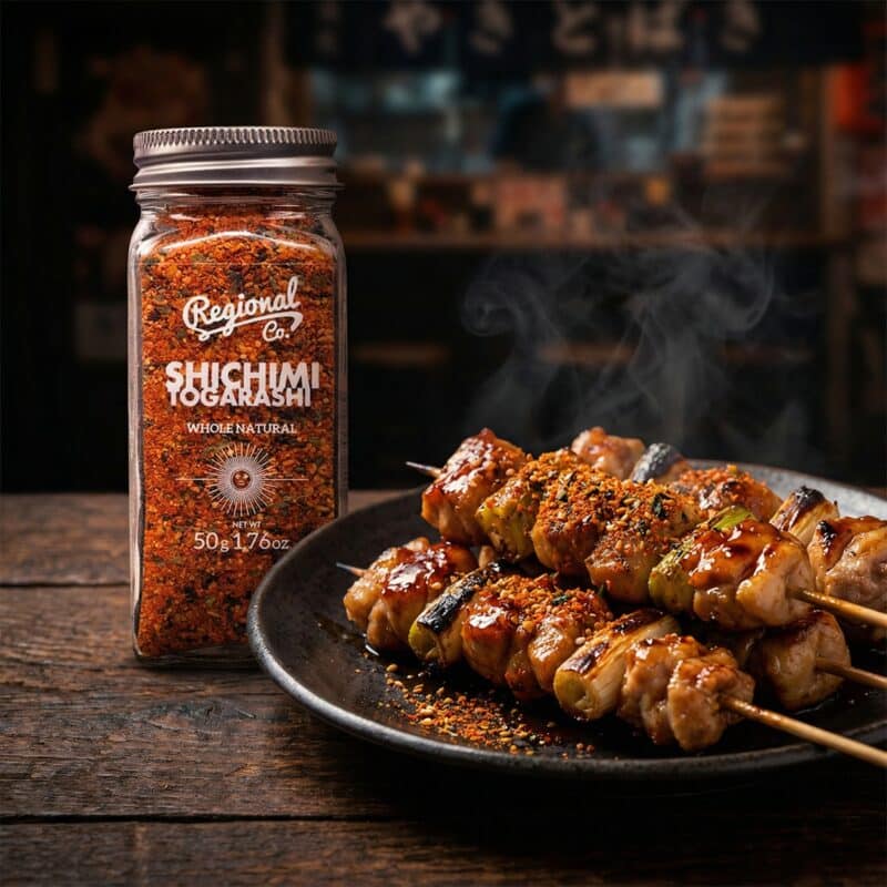Yakitori met Shichimi Togarashi