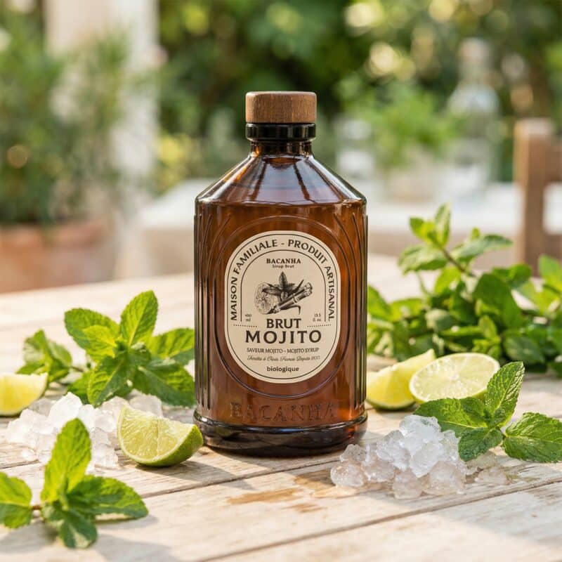 Bacanha Mojito Siroop Bruine Fles