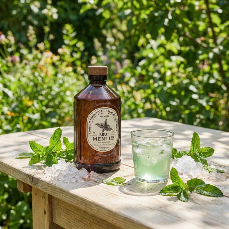 Munt Siroop Sfeerbeeld