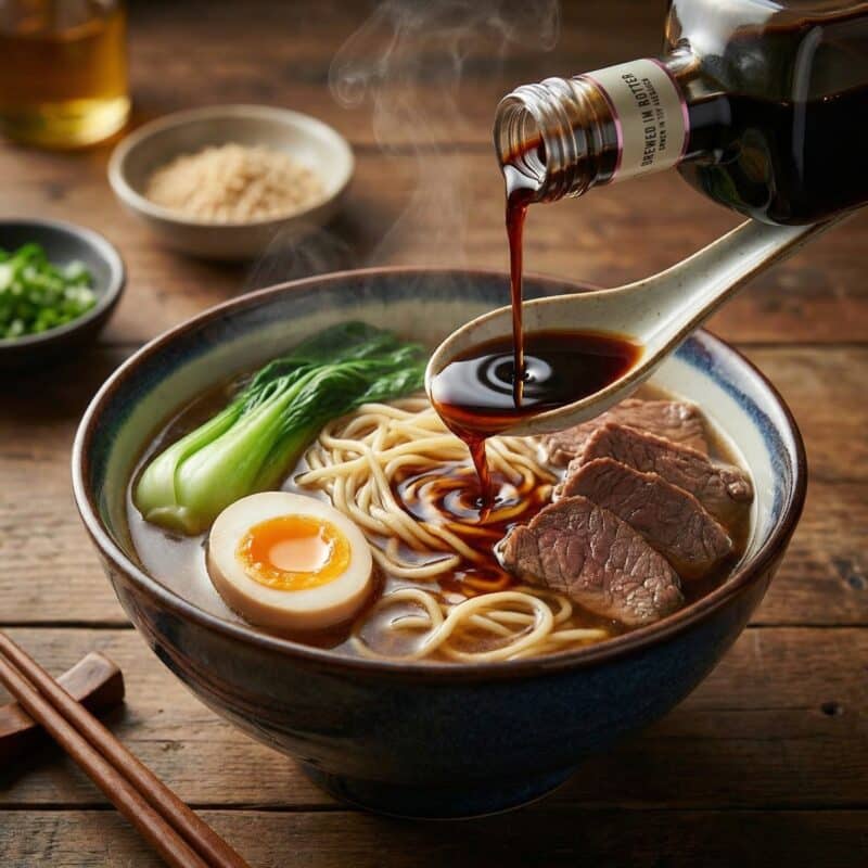 Ramen bowl met Tomasu Sweet Sojasaus