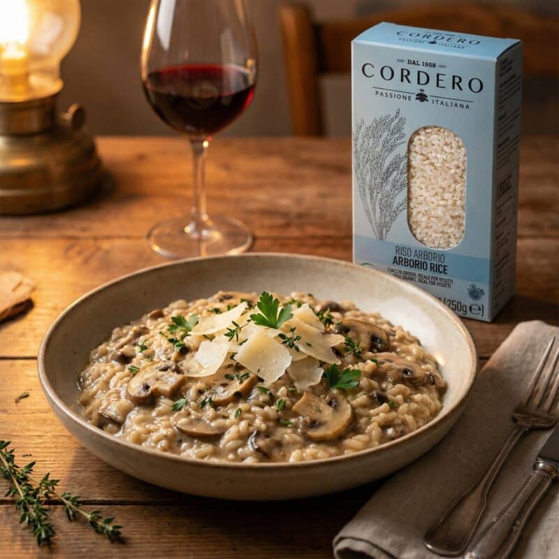 Risotto Champignon of Truffel