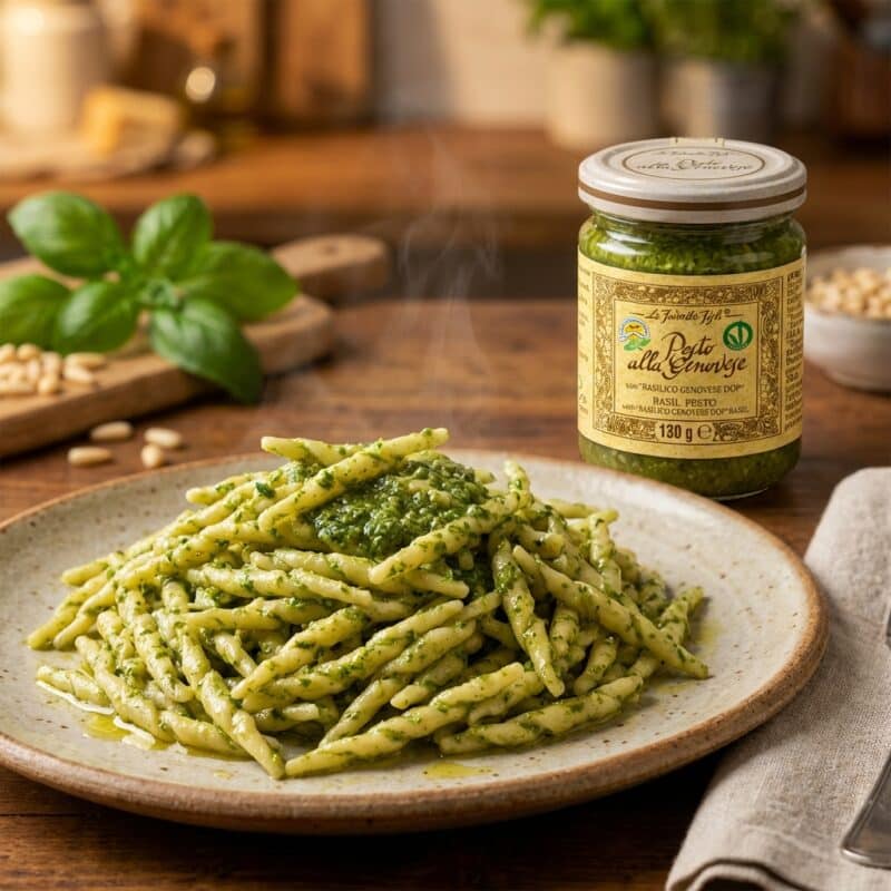 Pasta met Groene Pesto