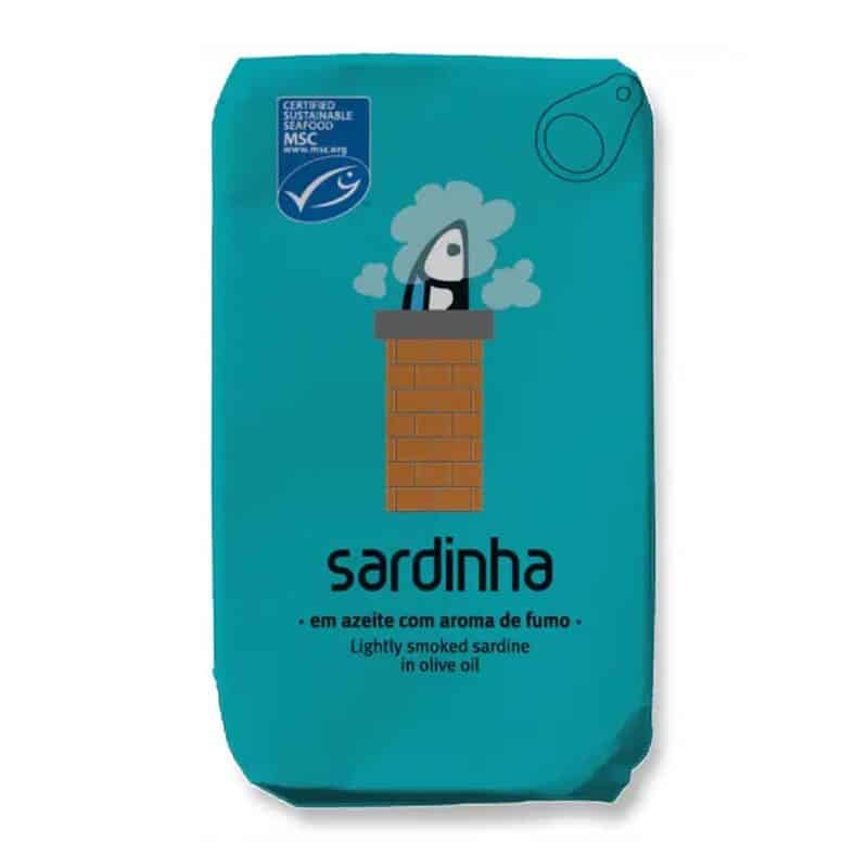 Licht Gerookte Sardines in Olijfolie