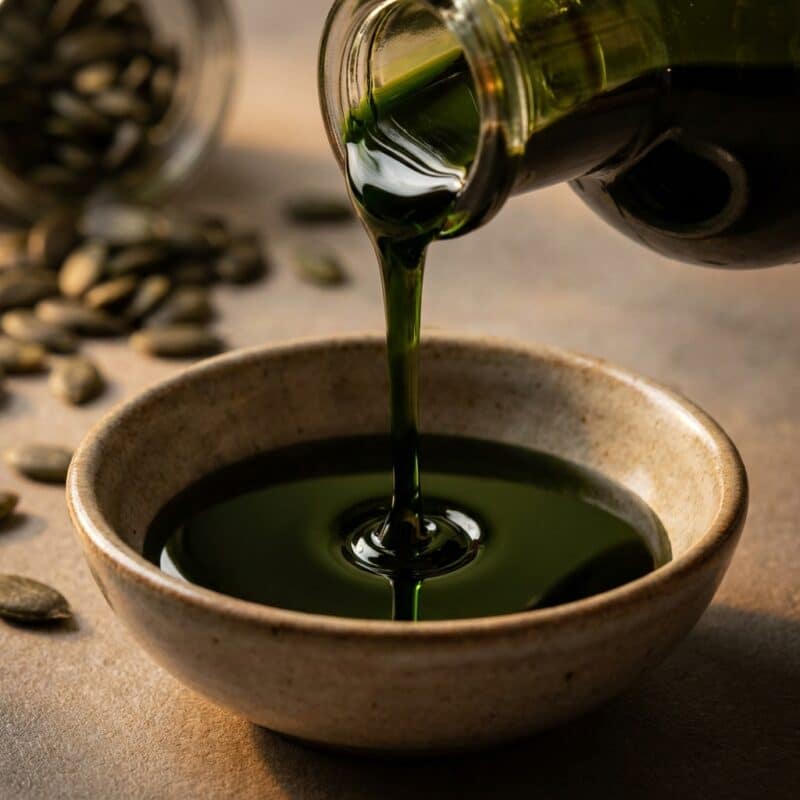 Pompoenpitolie Closeup