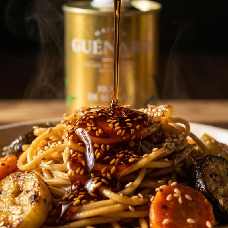 Oosters eten met Sesamolie