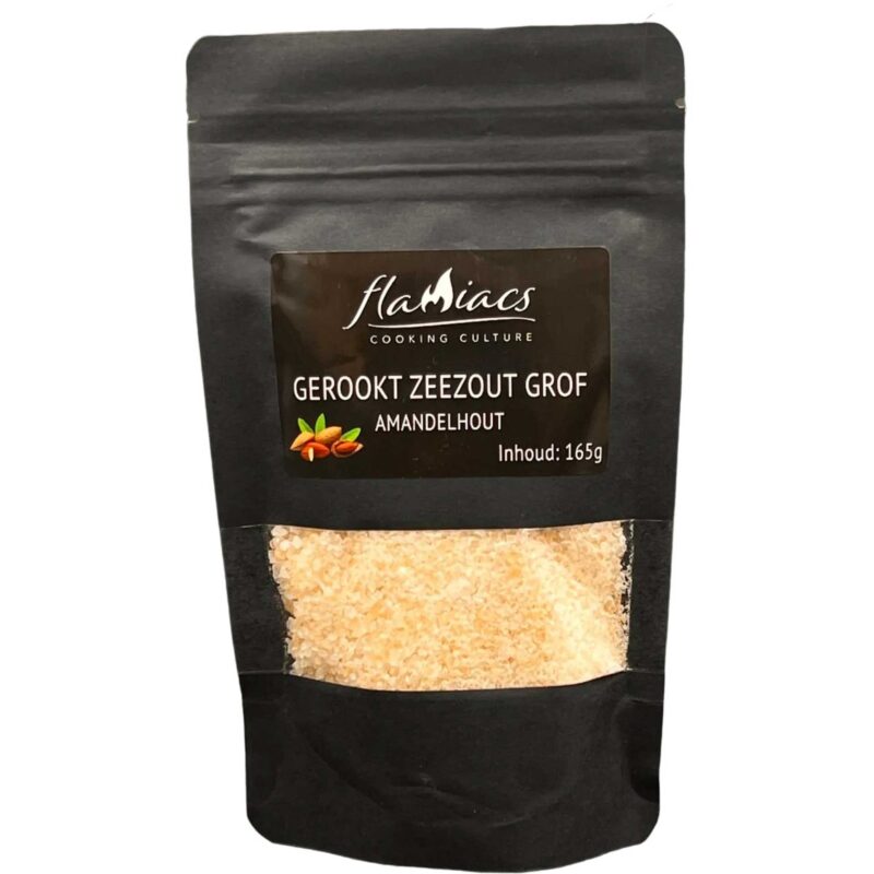 Gerookt Zeezout Grof Amandelhout