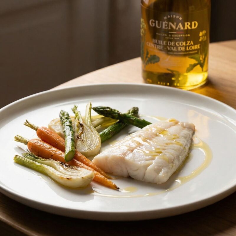 Vis met Virgin Koolzaadolie