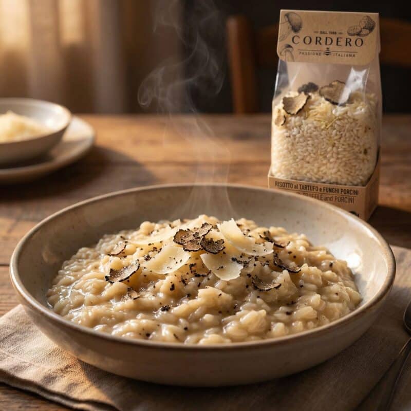 Geserveerde Truffelrisotto