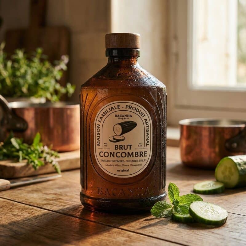 Komkommer Siroop Bio Bacanha