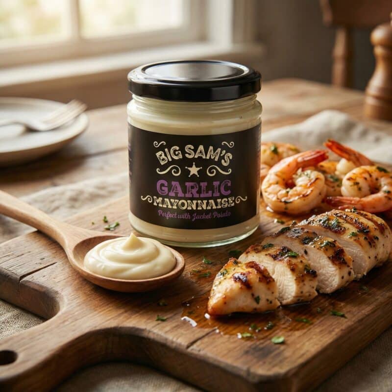 Vlees met Knoflookmayonaise