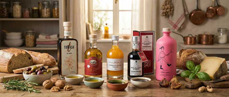 olie azijn en andere vloeibare delicatessen