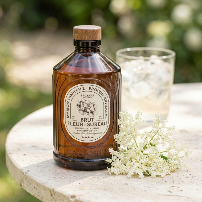 Bacanha Vlierbloesem Siroop BIO