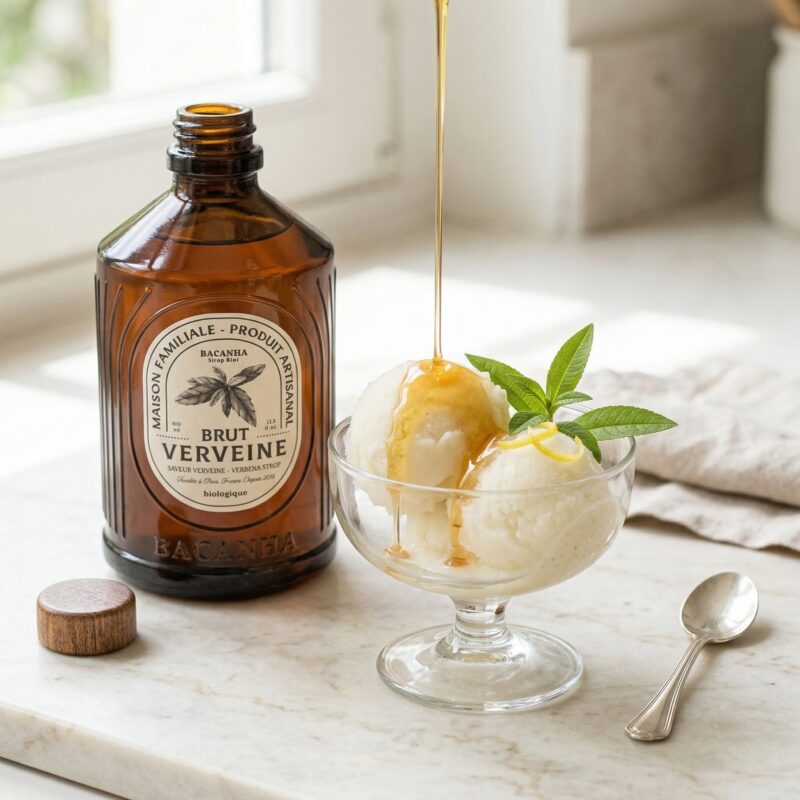 IJs met Verveine siroop