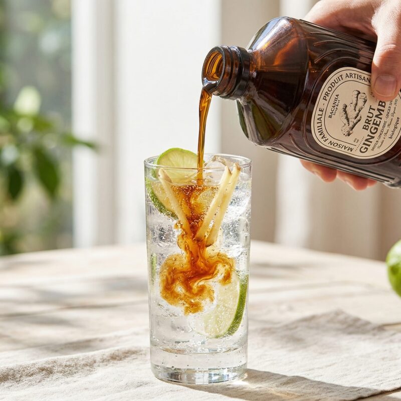 Limonade met Gember Siroop