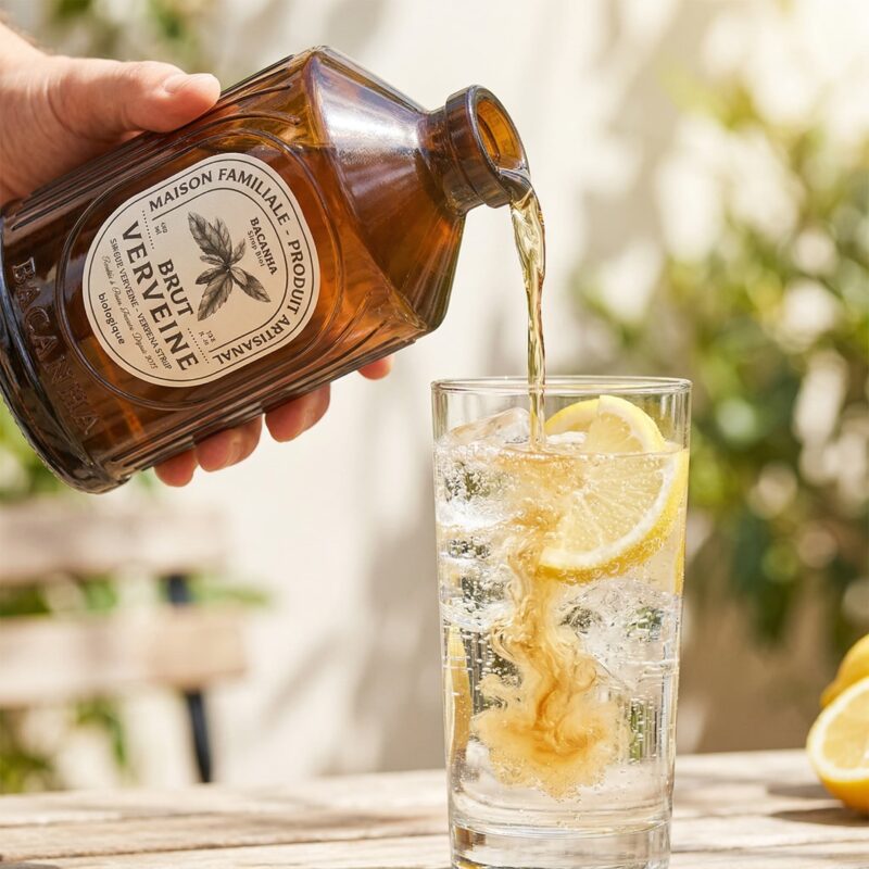 Limonade met Verveine siroop