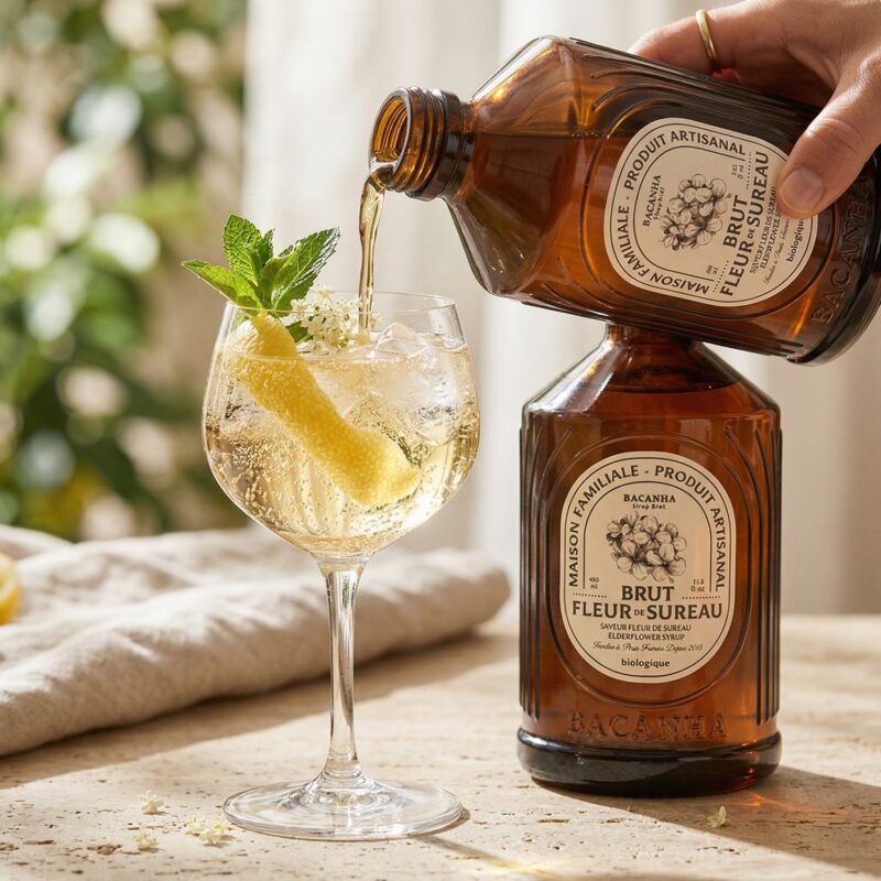 Prosecco met Vlierbloesem Siroop